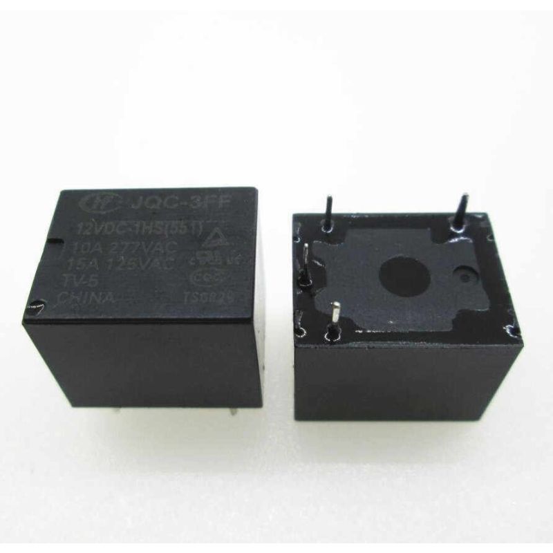 JQC-3FF-012-1HS HONGFA RELAY  12V JQC-3FF-012-1H