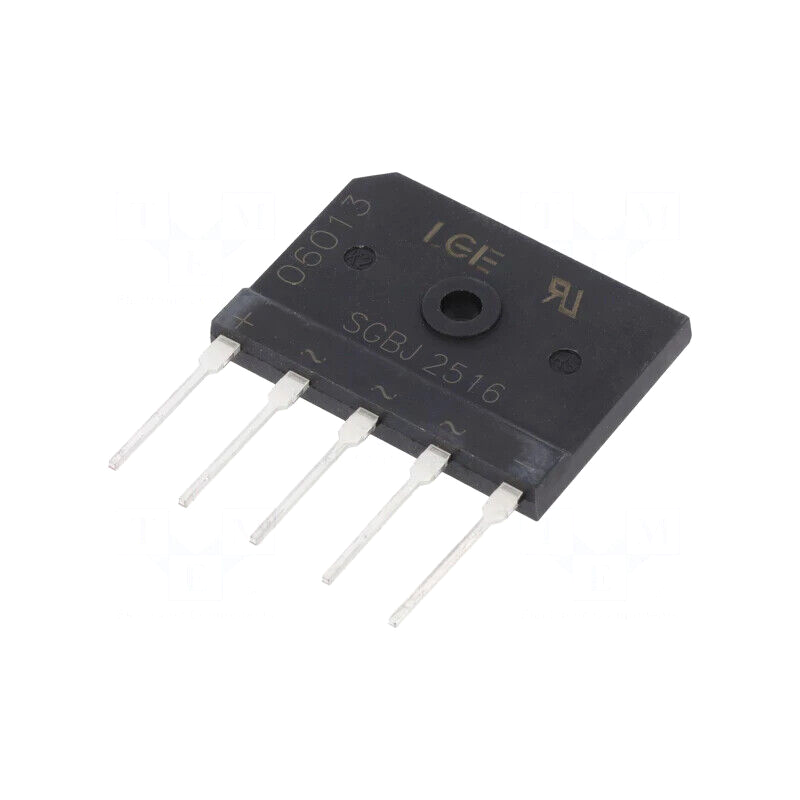 SGBJ2516-LGE Bridge rectifier: three-phase; Urmax: 1.6kV; If: 25A; Ifsm: 30