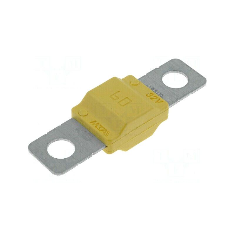 MIDIVAL-60A Fuse: fuse; 60A; 32V; automotive; 40mm; MIDIVAL 1983'