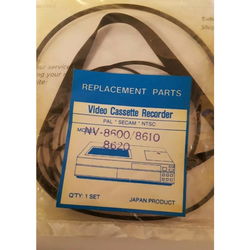 NV-8600 VIDEO BELT KIT FOR NAT/PAN (7) NV8600