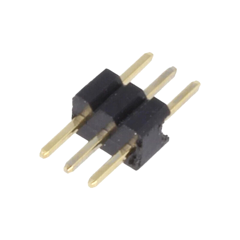 ZL319-3P Pin header; pin strips; male; PIN: 3; straight; 1.27mm; THT; 1x3 (X5)