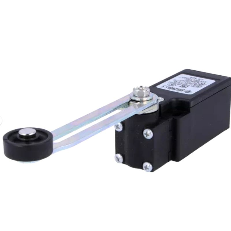 FR555 Limit switch; adjustable lever R 53-112mm, roll &Oslash;20mm; NO + NC