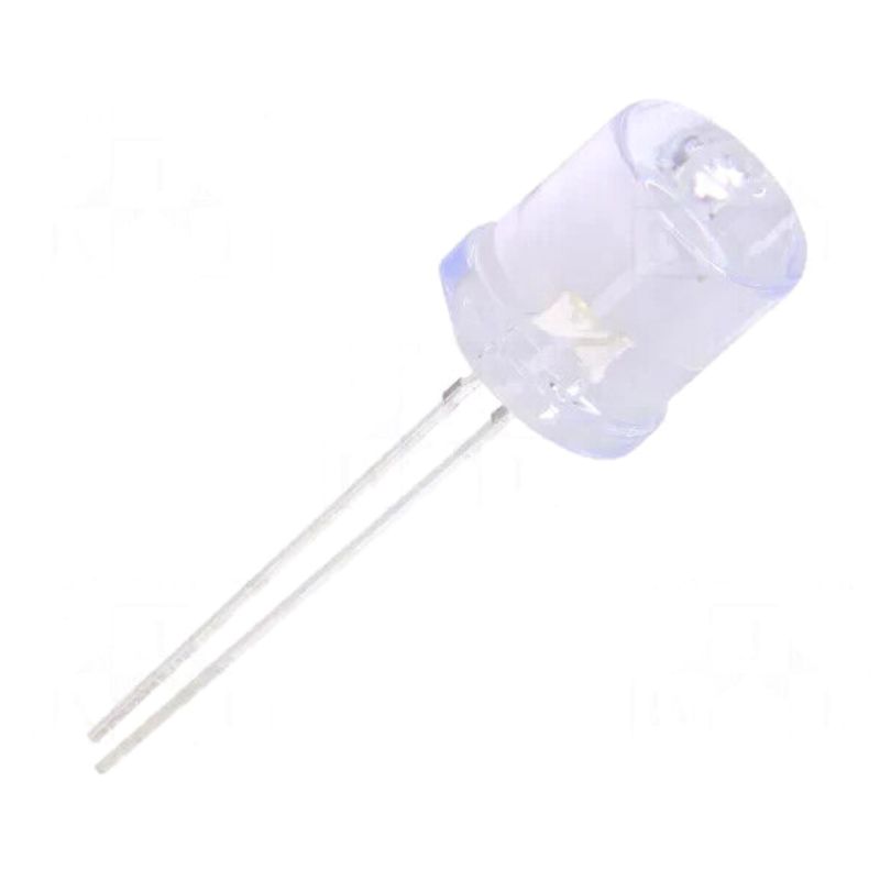 OSW5DKA6A1A LED; 10mm; white cold; 1560÷2180mcd; 100°; Front: flat; 2.7÷3.4VDC