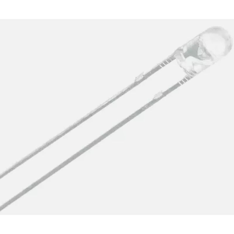 OSW5YK3131B-NO LED; 3mm; white cold; 3000mcd; 30°; Front: convex; 2.9÷3.6VDC