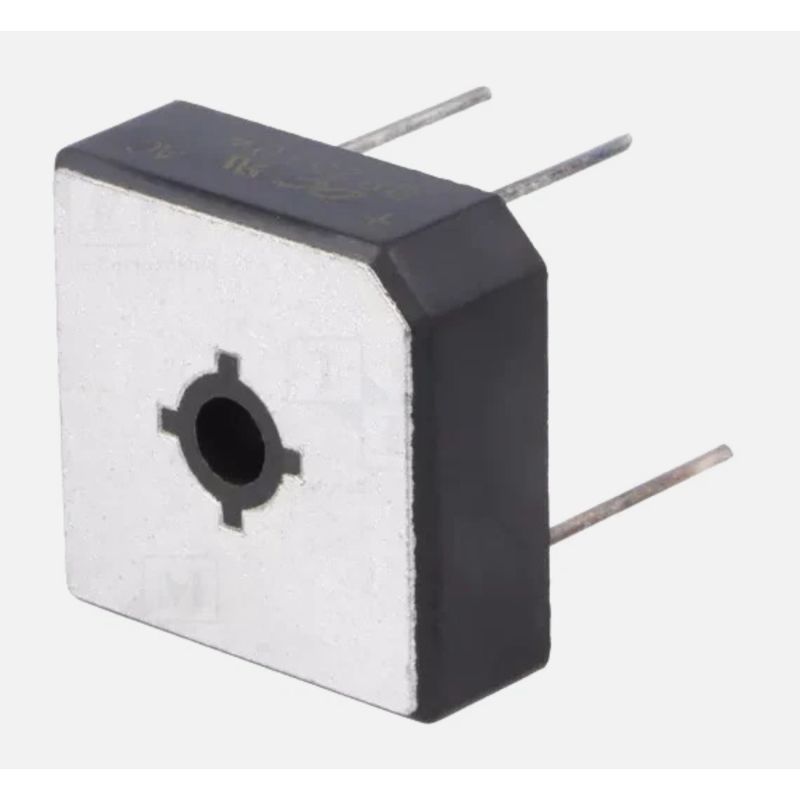 BR2510W Bridge rectifier: single-phase; Urmax: 1kV; If: 25A; Ifsm: 400A