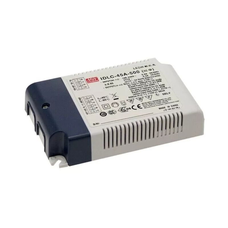 IDLC-45A-500 IDLC-45A-1400 44.8W 19 ~ 32V 1400mA LED Lighting Power Supply