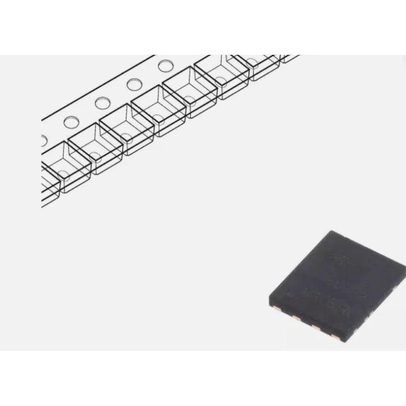 AOE6932 Transistor: N-MOSFET x2; unipolar; 30V; 55/85A; 9.6/20W; DFN5x6