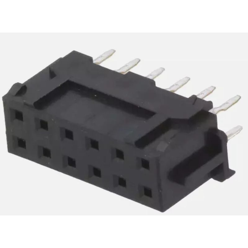 DF11-12DS-2DS Connector: PCB-cable/PCB; socket; female; PIN: 12; Pitch: 2mm