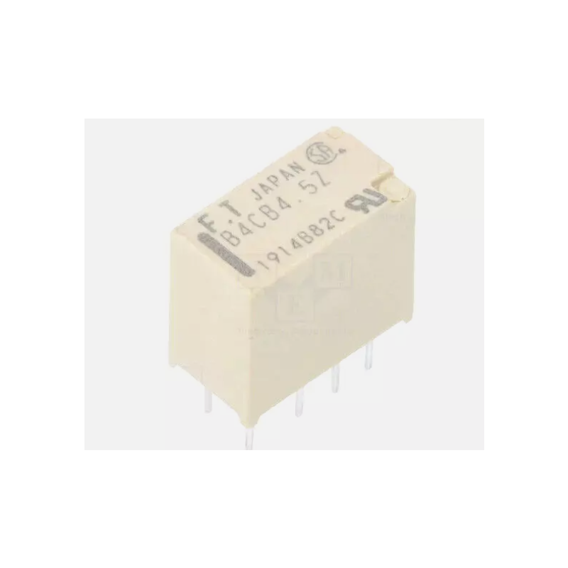 FTR-B4CB4.5Z Relay: electromagnetic; DPDT; Ucoil: 4.5VDC; 2A; 0.3A/125VAC; THT