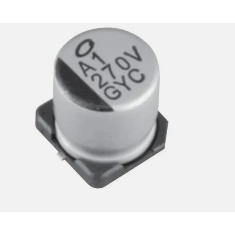 GYC1C471MCQ1GS Nichicon 470 μF Capacitor 25 V dc, Surface Mount Solder