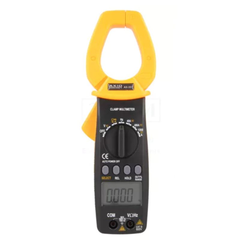 AX-351 Meter: multifunction; digital,pincers type; LCD; Øcable: 47mm
