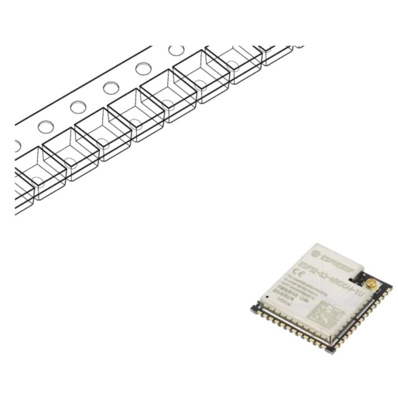ESP32S3-WRM1U-4 Module: IoT; Bluetooth: BLE; WiFi; external; IEEE 802.11b/g/n