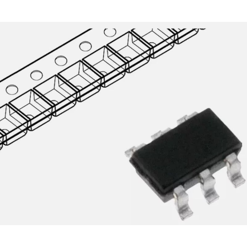 IRLTS2242TRPBF Transistor: P-MOSFET; unipolar; -20V; -6.9A; 2W; TSOP6