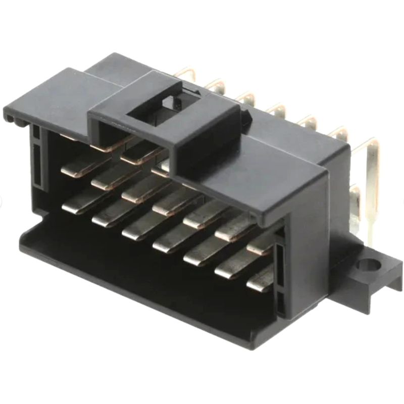 9-966140-6 Connector Header Through Hole, Right Angle 21 position 0.197" 5.00mm