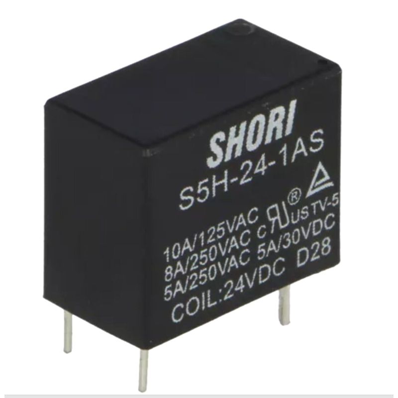 S5H-24-1AS Relay: electromagnetic; SPST-NO; Ucoil: 24VDC; Icontacts max: 8A