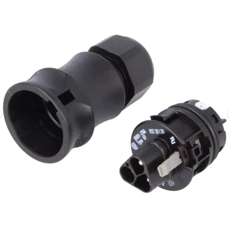 96.032.4053.1 Connector: circular; plug; RST; male; PIN: 3; 250V; silver plated