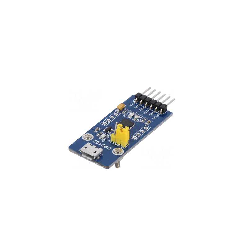 WAVESHARE 11325 Module: USB; CP2102; 3.3÷5.5VDC; Interface: UART WSH11325