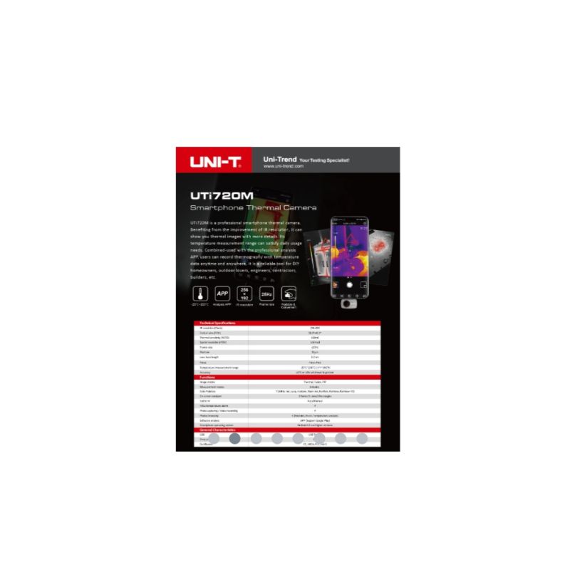 UTi720M Android Smartphone Thermal Camera