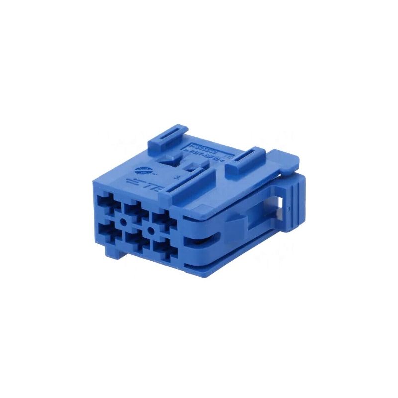 1-965640-1 Connector: automotive; plug; female; JPT; for cable; PIN: 6; blue