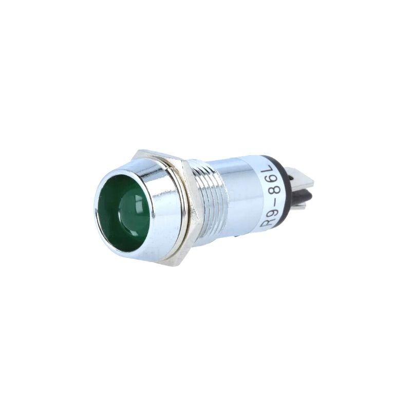 ILL16-12G Indicator: LED; recessed; green; 12VDC