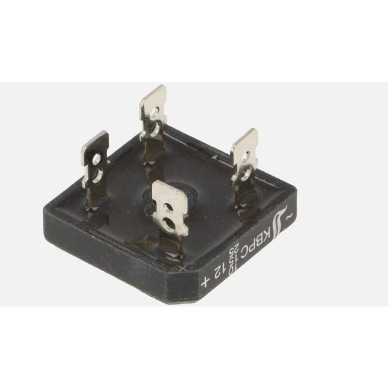 KBPC10/15/2512FP Series Single-Phase Bridge Rectifiers, 1200V, 10A to 25A