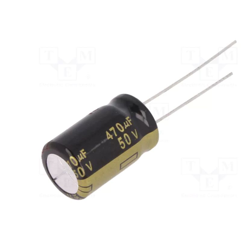 EEUFM1H471 Electrolytic Capacitor Low ESR 470uF 50V THT