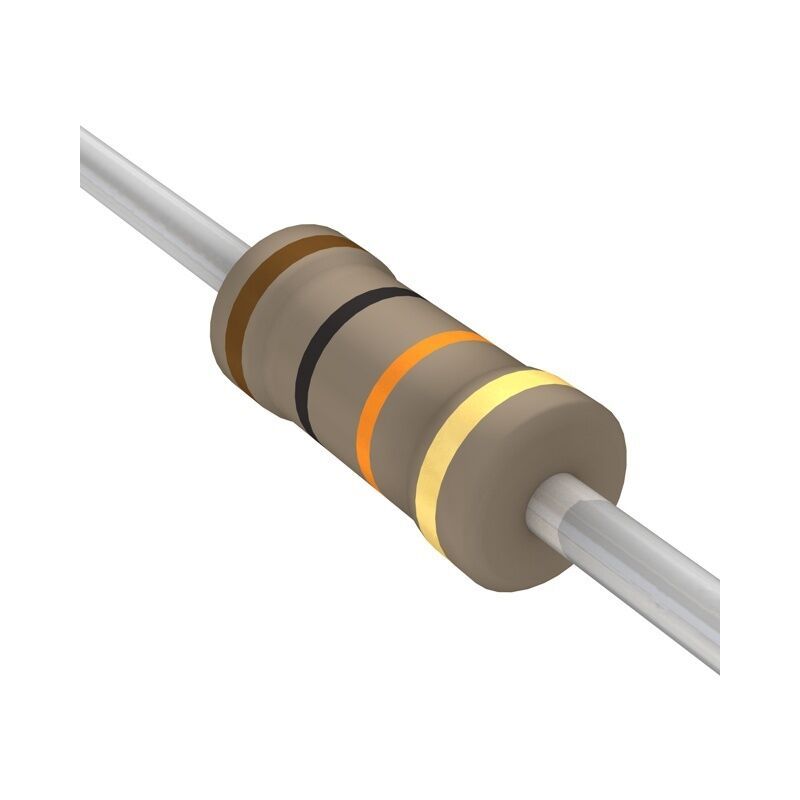 2.4 Ohm 1/2 W Carbon Film Resistor   (X25PCS)