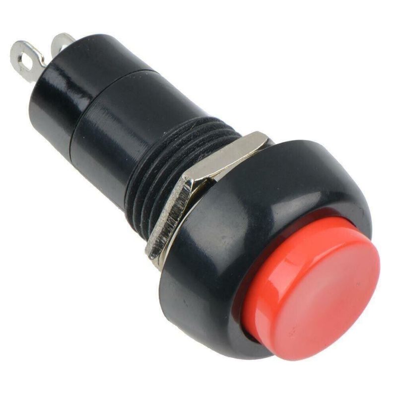 12MM PBS-11 Momentary Round Push Button Switch RED