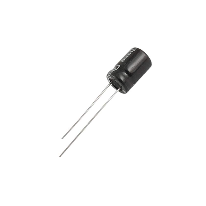 E.CAP/47UF 25VD RADIAL CAPACITOR 105DEG (LOT OF 5)