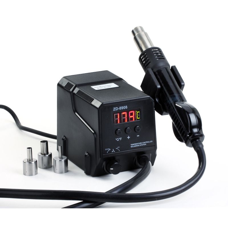 HOT AIR REWORK STATION ZD-8908 220V EURO PLUG > UK STOCK