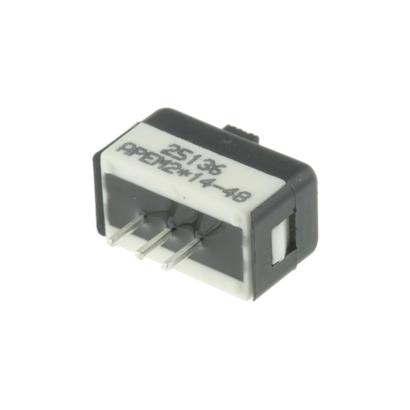 25136 SWITCH SLIDE SPDT 4A 125V 25136NLDH6 APEM