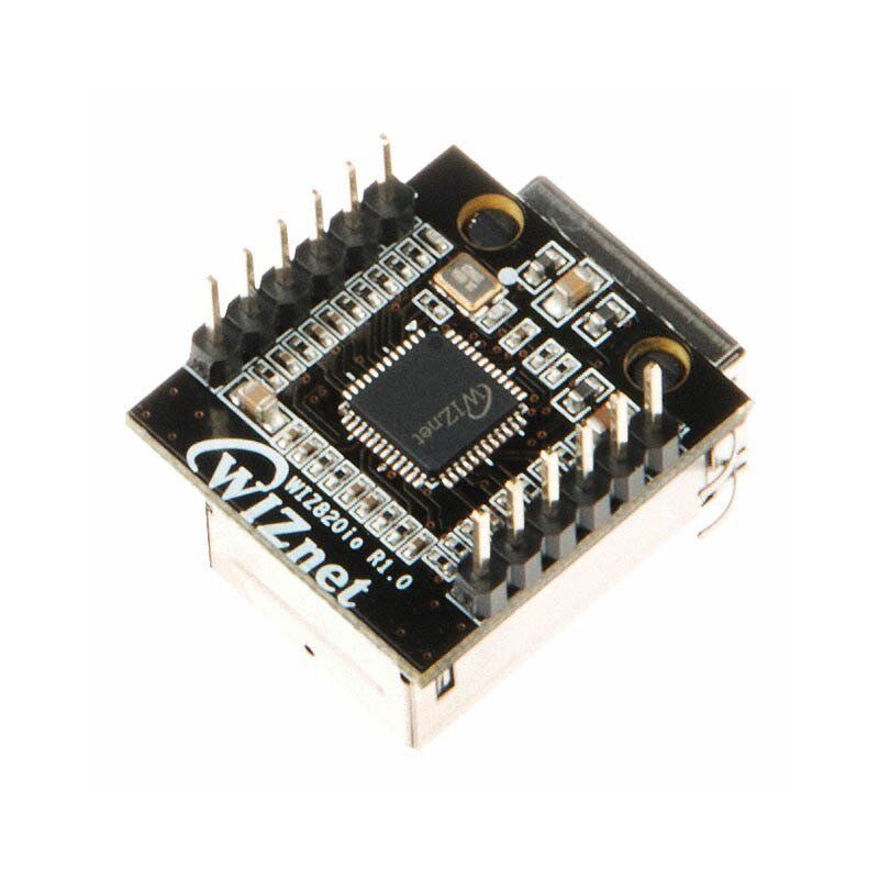 WIZ820IO Module Ethernet Interface SPI 3.3VDC PIN121x61x6 WIZNET