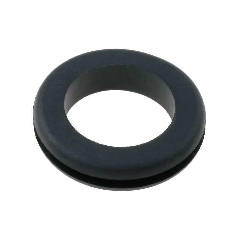 10 X FIX-GR-5 Grommet Panel cutout diam17.5mm Hole dia14.2mm rubber