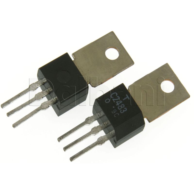 2SC2483-O TRANSISTOR TO-202 C2483-O (LOT OF 2)